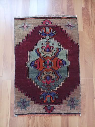 Antique aztec rug special - antique,