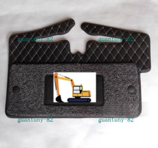 Excavator cab floor mat carpet