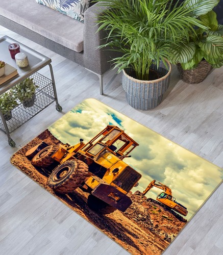 Yellow excavator zhub139 - yellow,