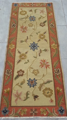 Antique long scandinavian rug - long,