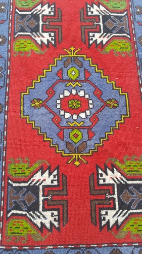 Vintage retro runner rug - retro,