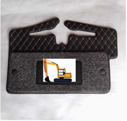 Excavator cab foot pad carpet - cab,