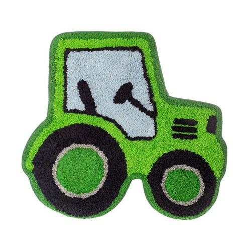 Sass belle green tractor rug - sass,